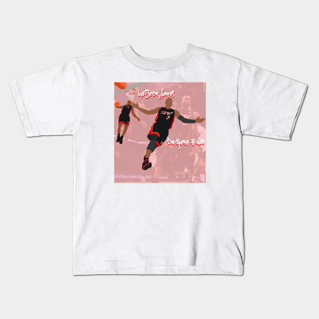 leborn james Kids T-Shirt by atiatiaman